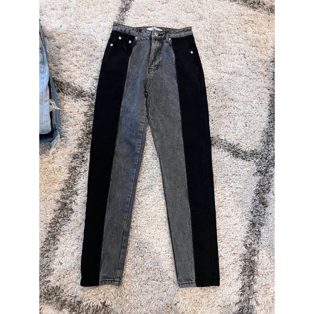 Adika Two-Tone Jeans
